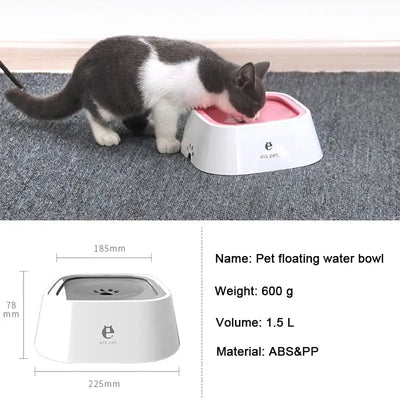 No-Spill Pet Water Bowl - LeTechnio