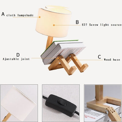 Robot Shape Table Lamp - LeTechnio