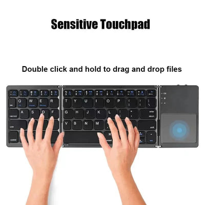 Wireless Folding Keyboard - LeTechnio